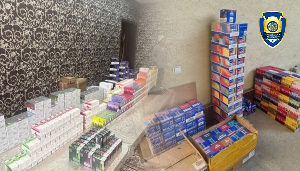 В Хорезме у продавца нашли нелегальную партию электронных сигарет на 1,6 миллиарда сумов В Хорезме у продавца нашли нелегальную партию электронных сигарет на 1,6 миллиарда сумов