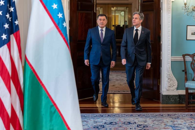 США приветствуют договоренности Узбекистана и Кыргызстана о границе – Блинкен