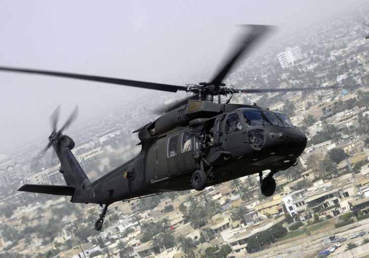 В Ираке потерпел крушение американский военный вертолет
