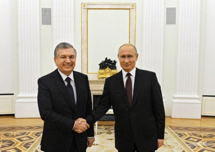 Путин и Мирзиёев провели переговоры в Москве  