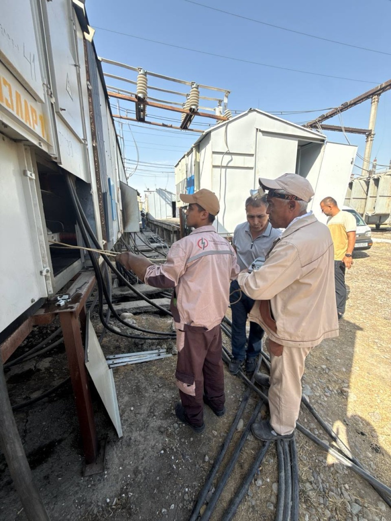 В Яшнабадском районе  несколько массивов и улиц остались без электричества