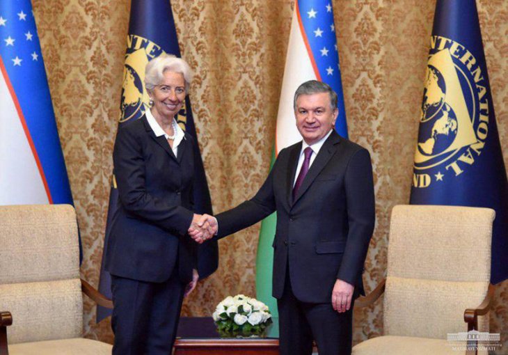 Глава МВФ посетит Узбекистан в июне. Я хочу своими глазами увидеть результаты реформ, сказала она 