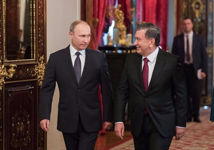 Путин о визите Мирзиёева: существенный шаг в укреплении двусторонних связей