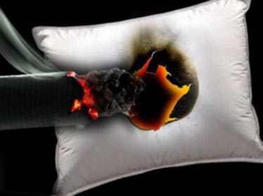 Житель Ферганской области сгорел заживо из-за курения в постели