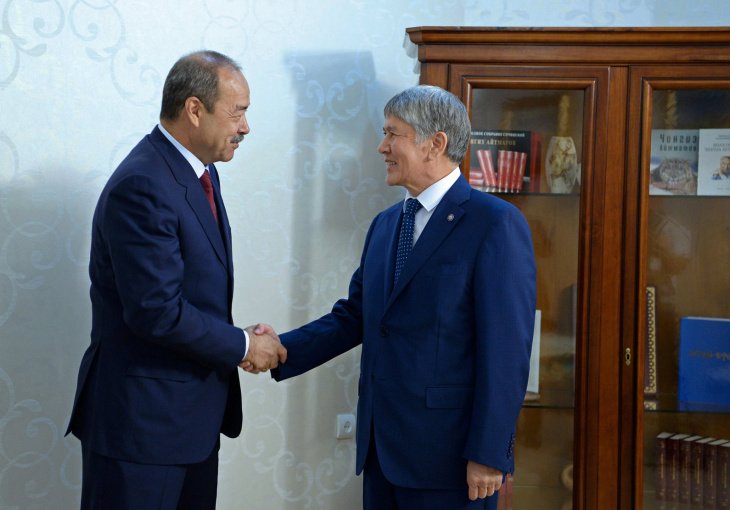 Абдулла Арипов провел переговоры с президентом Кыргызстана 
