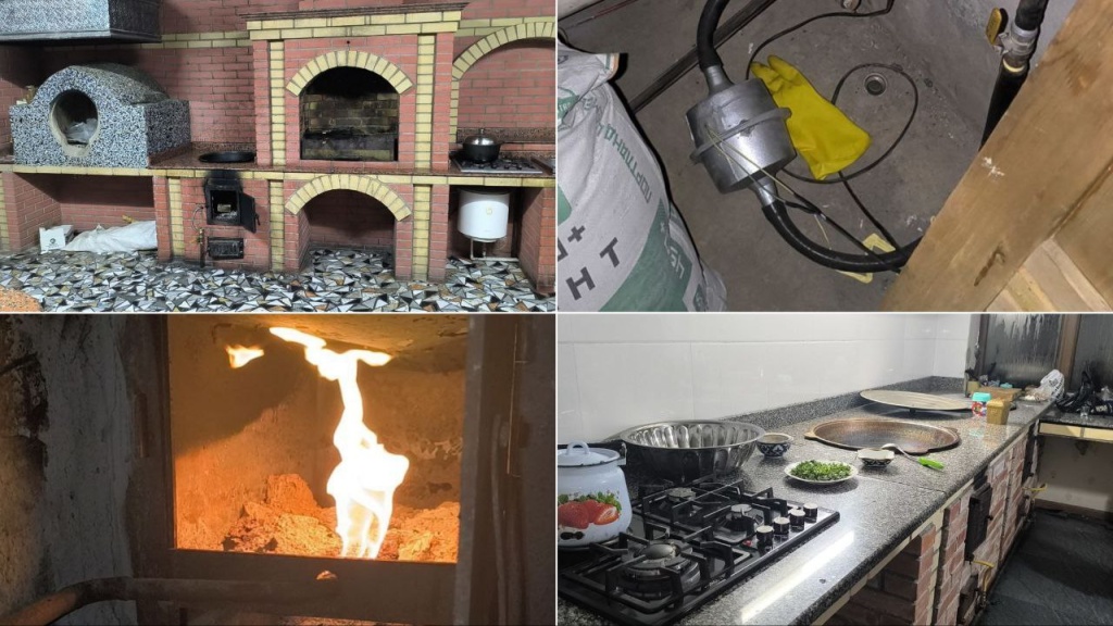 Незаконная сауна и самовольное подключение. В Андижане вскрыли крупное хищение газа