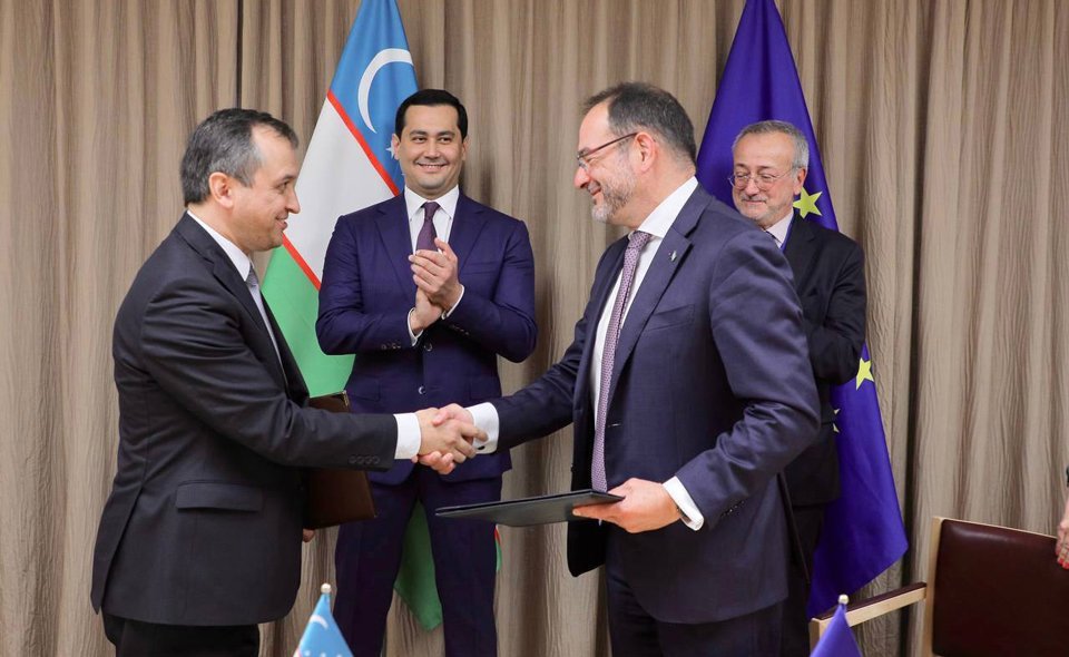 Узбекистан и Евросоюз парафировали Соглашение о расширенном партнерстве и сотрудничестве
