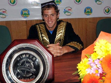 Белорусский теннисист Владимир Игнатик выиграл челленджер в Ташкенте 