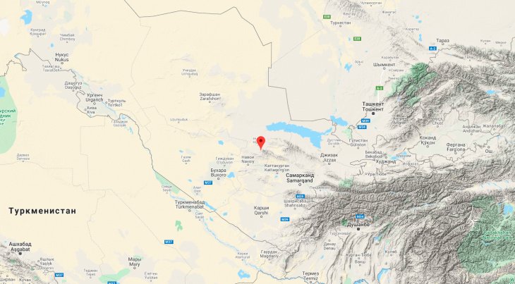 В Узбекистане произошло землетрясение, сила подземных толчков достигла трех баллов 