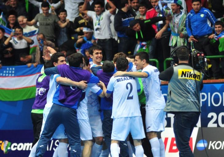 Сборная Узбекистана вышла в финал чемпионата Азии по футзалу