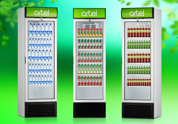 Новое от Artel: витринные холодильники по евростандарту