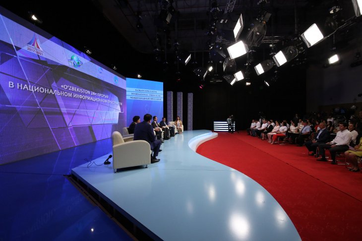 Круглосуточный телеканал «Узбекистан 24» начал вещание 