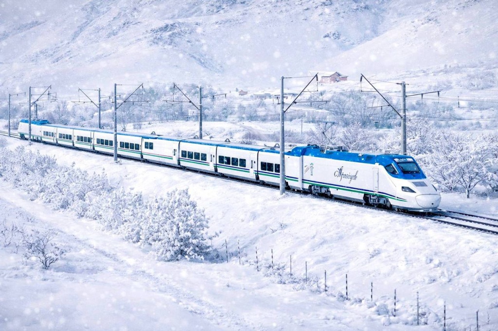 Дополнительные поезда "Афросиаб" запустят на новогодние праздники