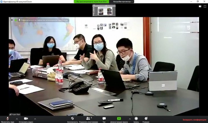 Китайские компании презентовали проект текстильного учебно-научного центра в Кашкадарьинской области