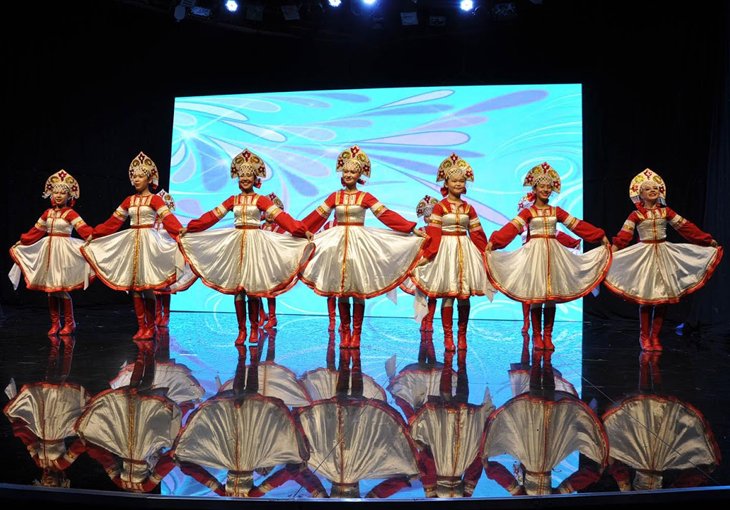 Фестиваль-конкурс русского танца «Зимние узоры» прошел в Ташкенте. Фото