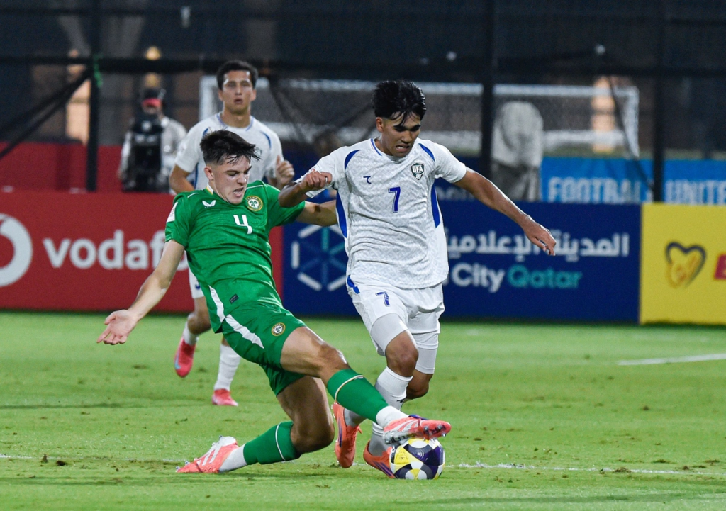 Ирландия обыграла Узбекистан в групповом этапе ЧМ среди юношей