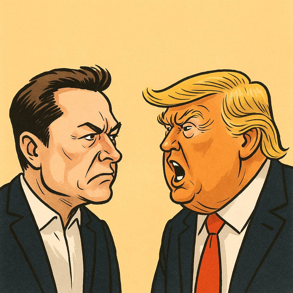 Трамп против Маска. Как союз миллиардера и президента превратился в открытую вражду