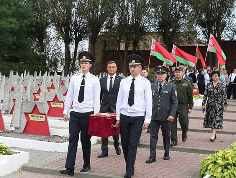 Из Беларуси в Узбекистан доставили останки солдата, погибшего во Второй мировой