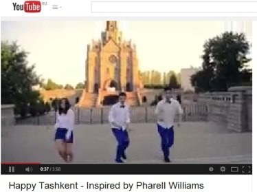 Видео дня: ташкентцы сняли свое #Happy (видео)