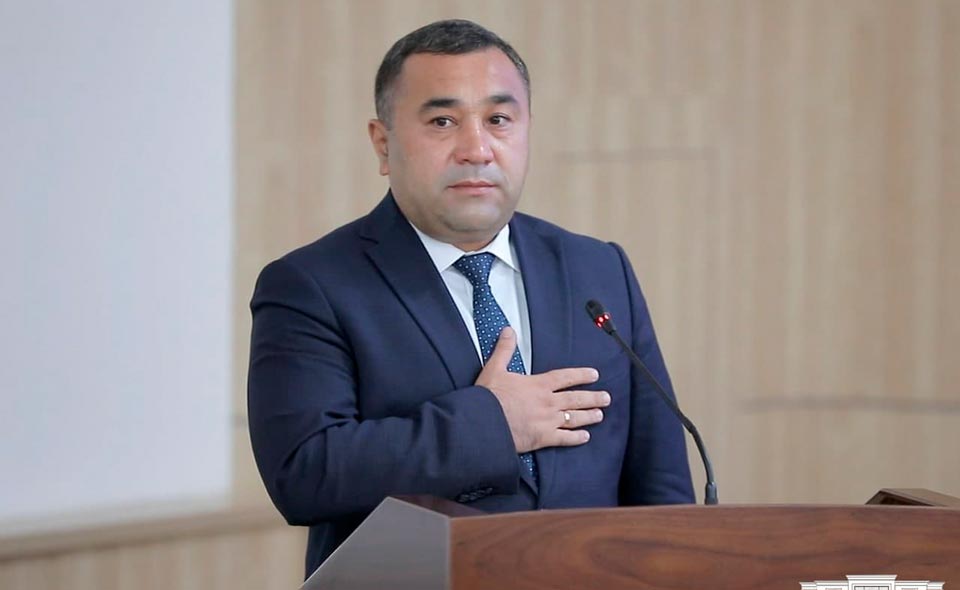 Новым хокимом Алмазарского района Ташкента стал бывший сотрудник правоохранительных органов 