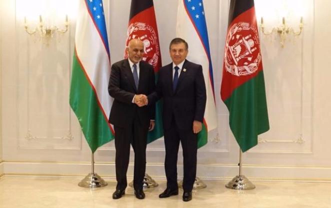 Мирзиёев и Гани обсудят в Ташкенте строительство железной дороги  Мазари-Шариф – Герат