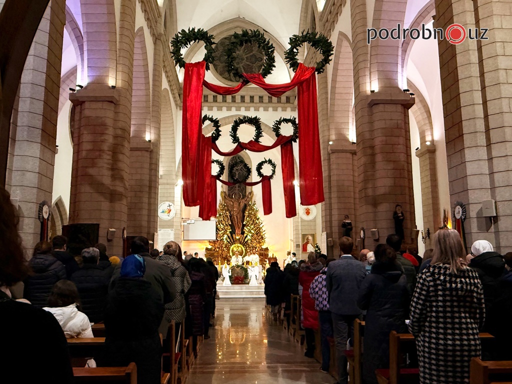 Как католики Ташкента встретили Рождество. Фоторепортаж из костела