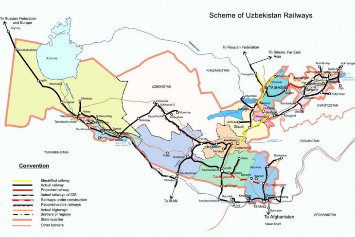 Узбекистан продвигает ряд проектов, которые свяжут кратчайшим путем Центральную Азию с Пакистаном и Ближним Востоком – эксперт 