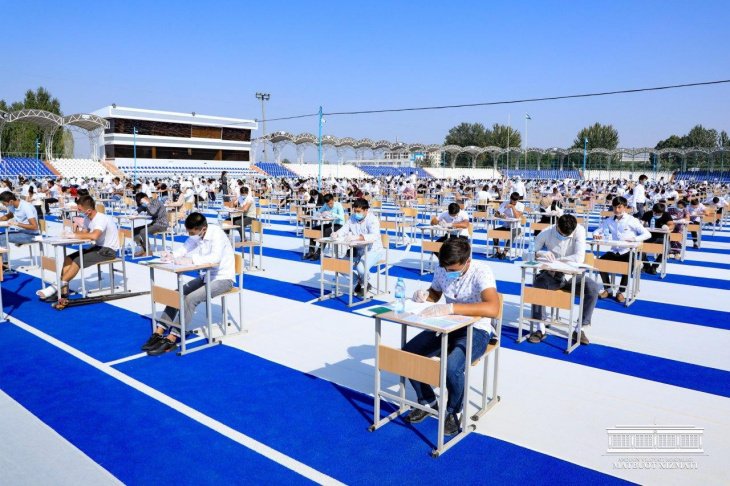 Свыше 1,2 млн абитуриентов приняли участие в тестовых экзаменах в вузы. 90 были отстранены из-за высокой температуры  