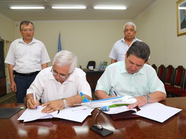 Авиапрофсоюзы Узбекистана и Беларуси подписали договор о сотрудничестве  