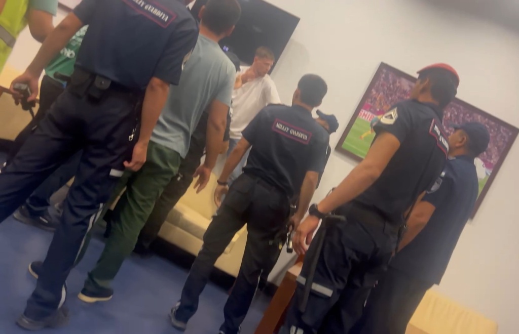 Против футболиста клуба "Андижан" завели уголовное дело за сопротивление сотруднику Нацгвардии. Видео 