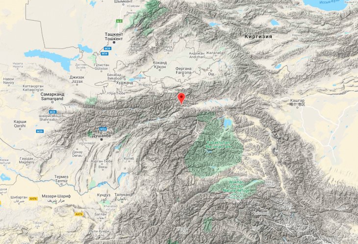 В Узбекистане ощутили отголоски кыргызского землетрясения. Подземные толчки дошли до Ферганской долины