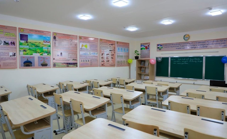 Официально: учеба в школах Самарканда начнется с 19 сентября