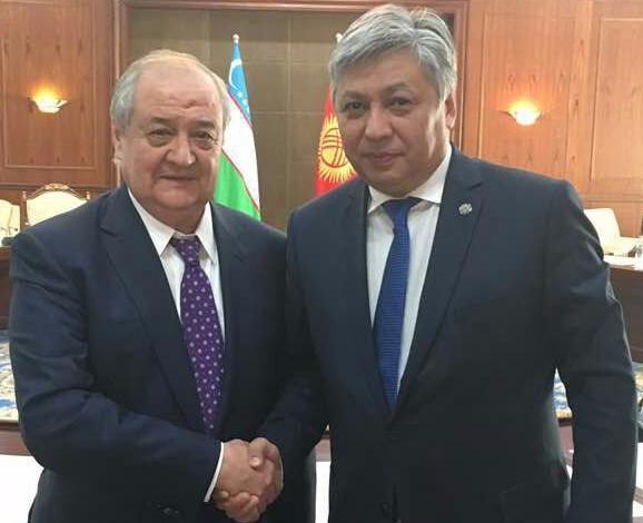 Главы МИД Узбекистана и Киргизии обсудили предстоящий визит Атамбаева в Ташкент 