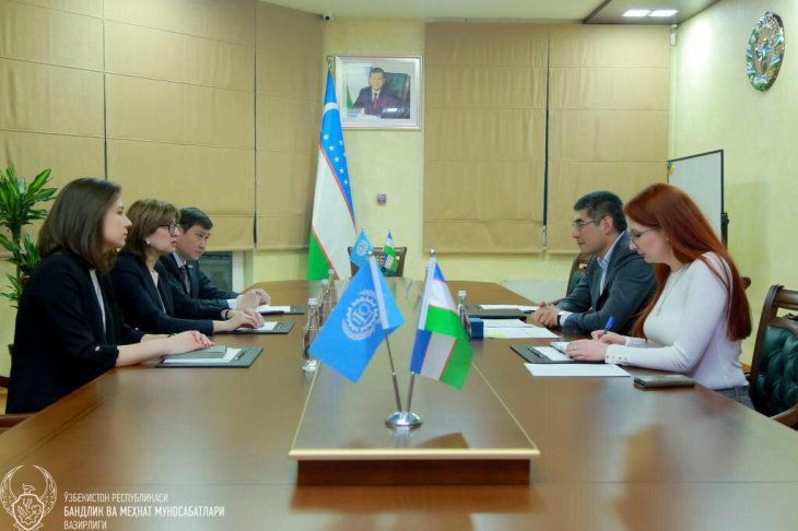 Узбекистан и Международная организация труда завершают подготовку "дорожной карты" сотрудничества 