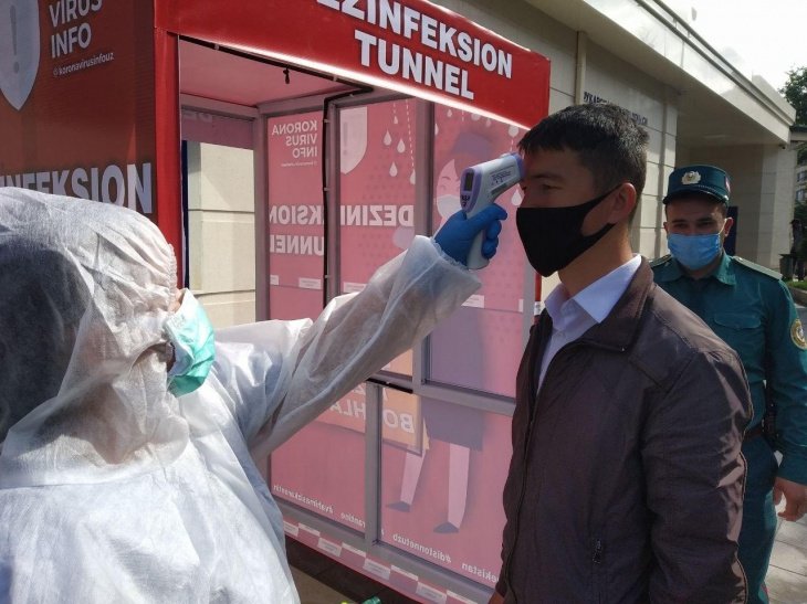 В Узбекистане за сутки выявлено 274 больных коронавирусом. Общее число инфицированных достигло 8222