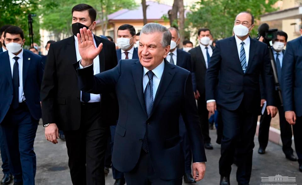 УзЛиДеП выдвинула кандидатуру Шавката Мирзиёева на пост президента Узбекистана на предстоящих выборах 