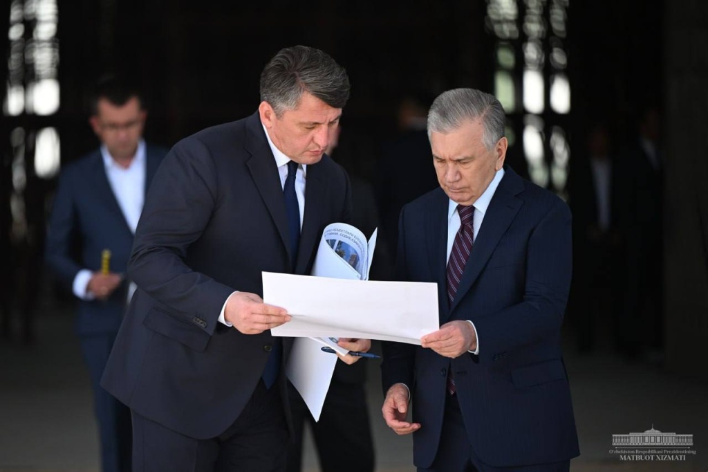 Президенту показали, каким будет аэропорт "Ташкент-Восточный"