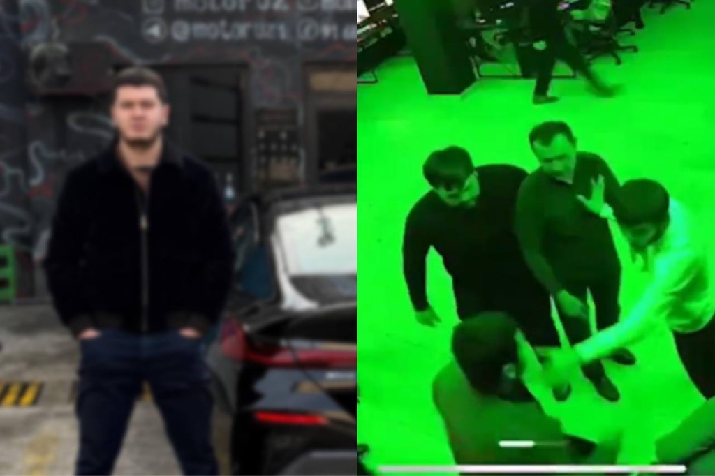 В Фергане группа молодых людей напала на сотрудников компьютерного клуба. Видео