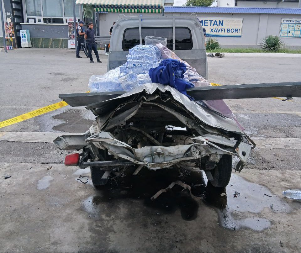 Ошибка водителя привела к взрыву на автозаправке в Фергане