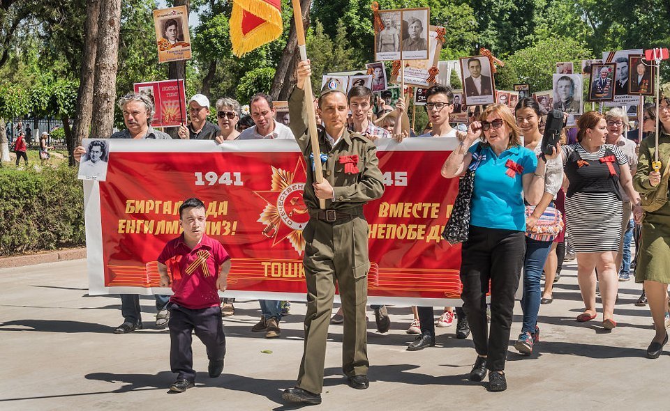 Инициативная группа подала заявление в ГУВД на проведение в этом году шествия "Бессмертный полк" в Ташкенте 