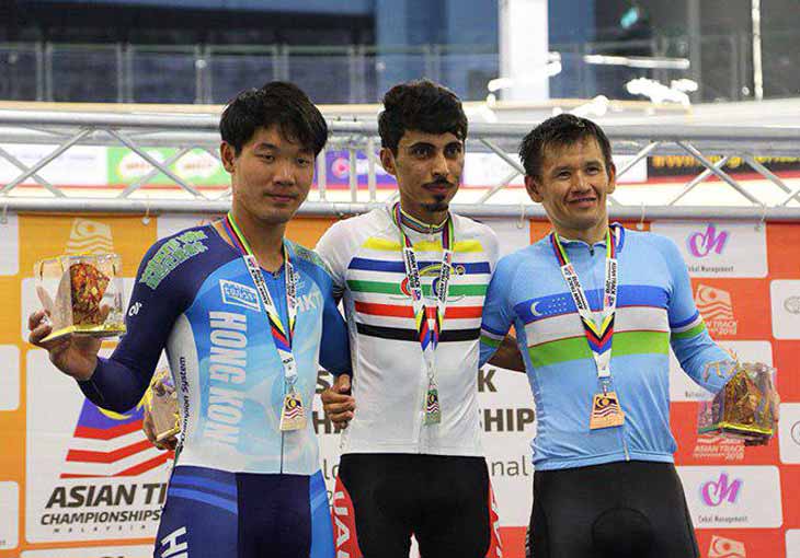 Велотрекист из Узбекистана занял второе место на чемпионате Азии в Куала-Лумпуре