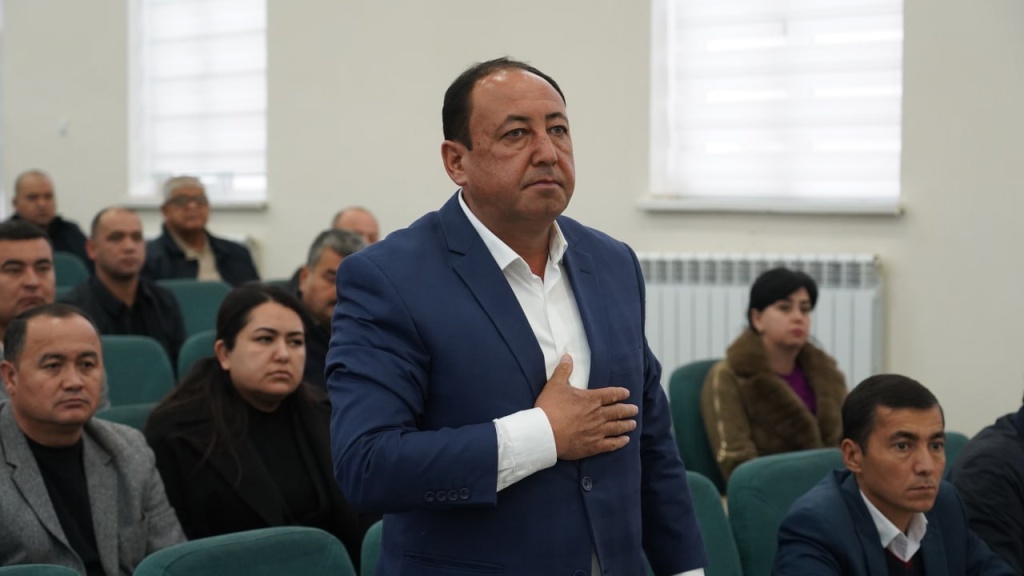 Главе Тайлакского района Самаркандской области назначен новый заместитель 