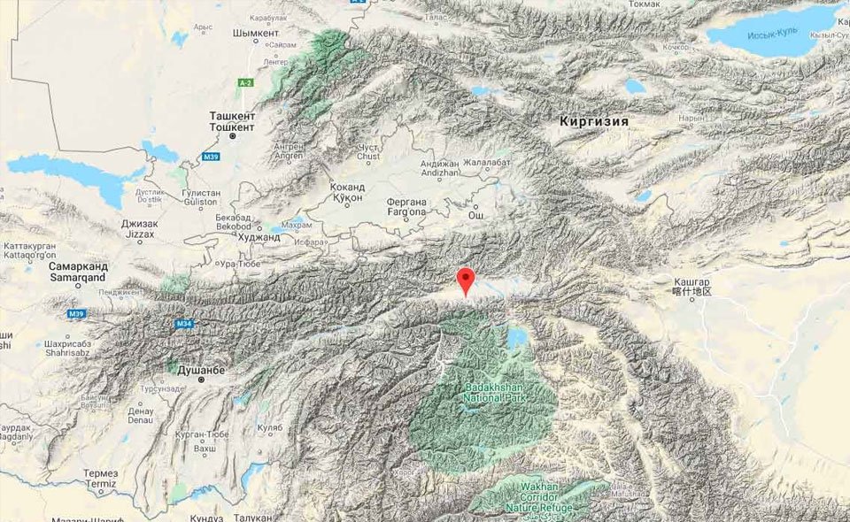 В городах Ферганской долины ощутили землетрясение 