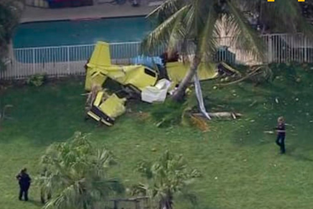 Самолет с гуманитарной помощью разбился в США. Выживших нет. Видео