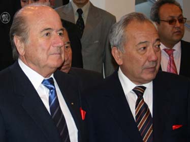 В Ташкент прибыл президент ФИФА Йозеф Блаттер