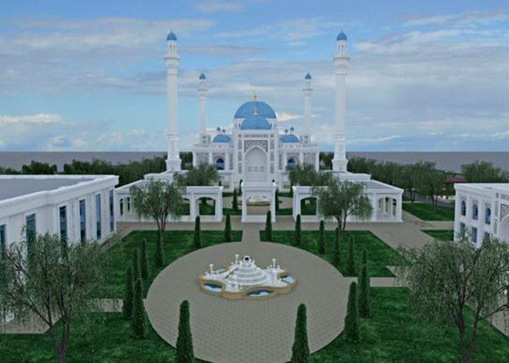 Узбекистан строит в Казахстане уникальную мечеть на 5 тысяч человек. Это будет подарок духовной столице страны
