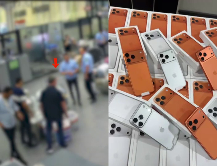 Почти 100 айфонов на миллиарды сумов незаконно завезли в Ташкент. Видео