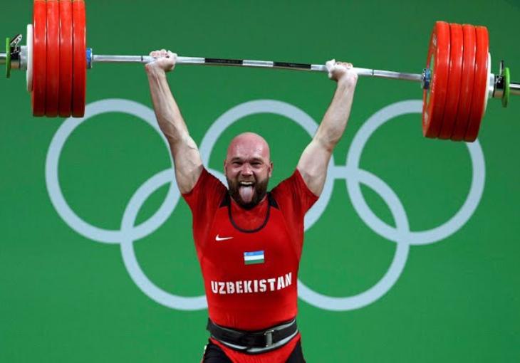 Узбекистанский тяжелоатлет Руслан Нурудинов стал олимпийским чемпионом