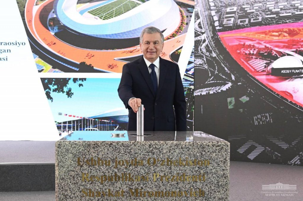 В Ташкенте дан старт строительству Олимпийского городка. Стоимость проекта – 289 миллионов долларов 
