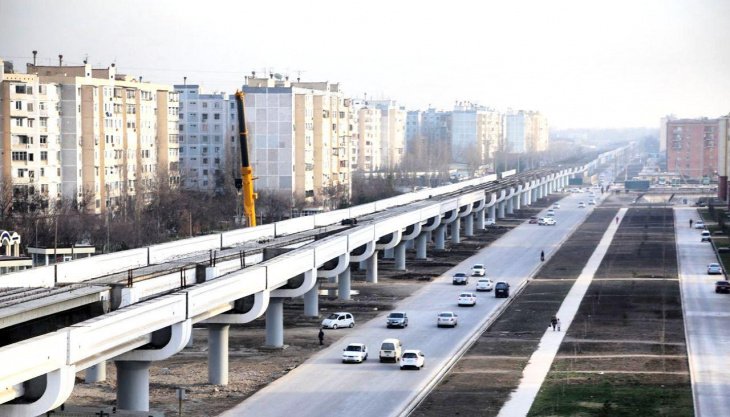 Мирзиёев поручил сдать ветку Сергелийского надземного метро в сентябре 